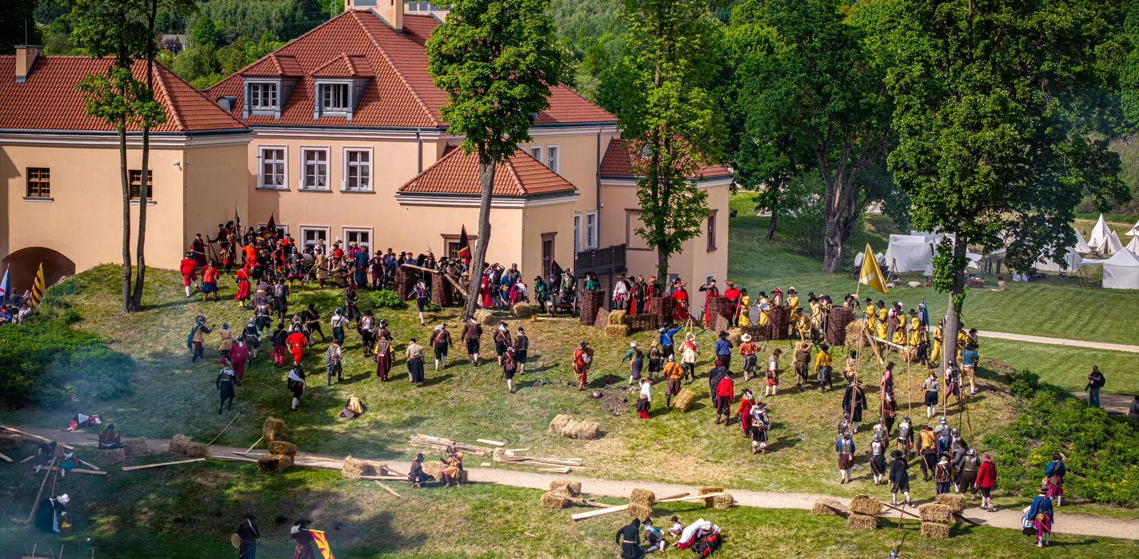 Dwór w ogniu 1655 – widowiskowa rekonstrukcja historyczna w Podzamczu