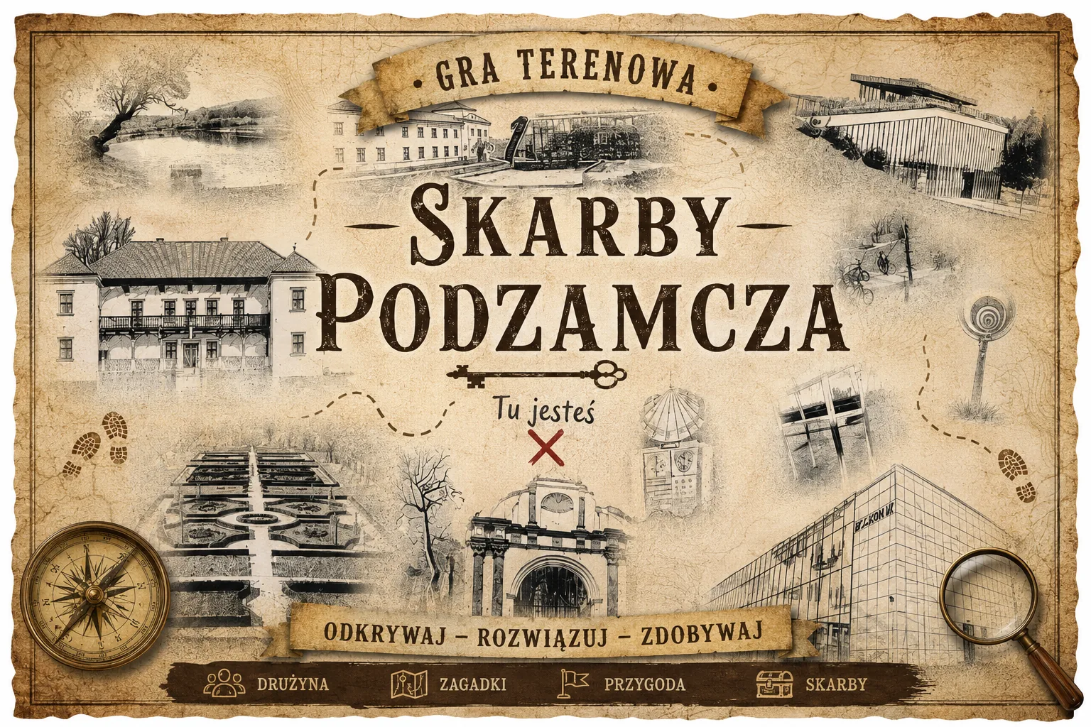Mapa „Skarby Podzamcza”